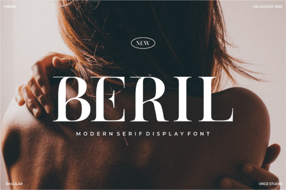Beril: A Modern Display Serif Font for Digital Branding