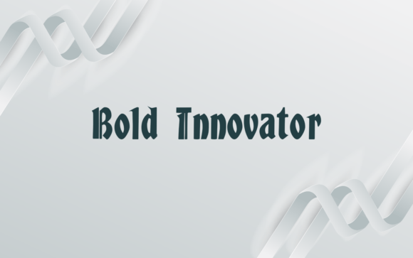 Bold Innovator: A Display Typeface That Anchors Meaning with Quiet Confidence