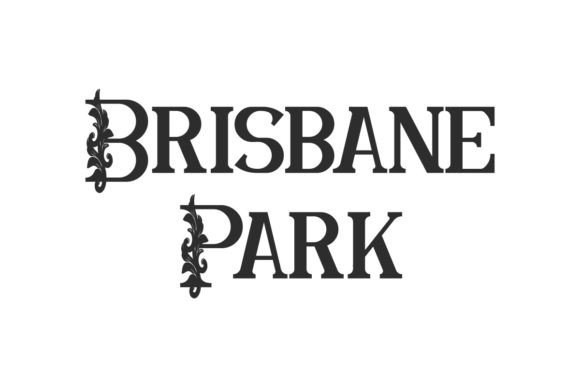 Brisbane Park: A Floral Serif Display Font for Digital Branding