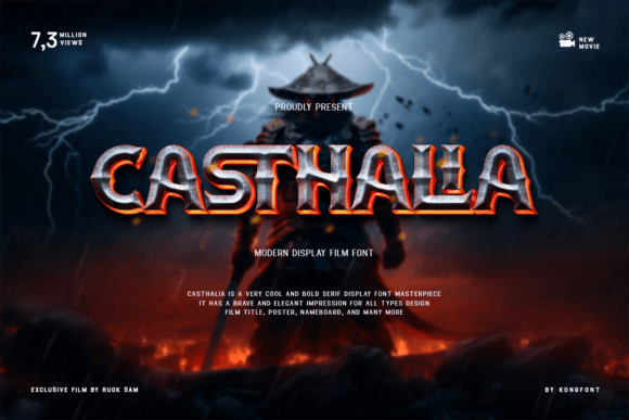 Casthalia Display Font for Professional Branding