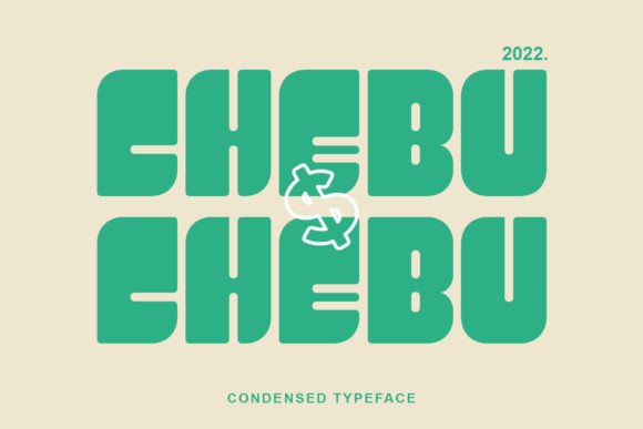 Chebu: A Joyful Display Font for Branding That Feels Human