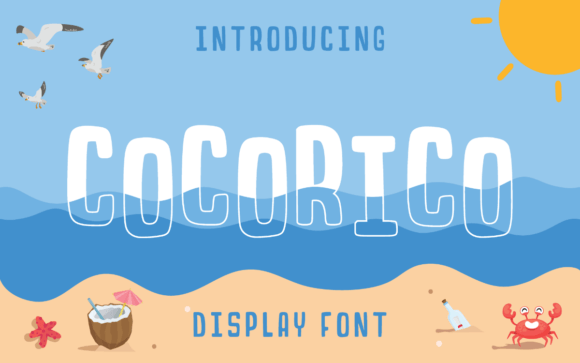 Cocorico: A Playful Display Font That Lifts Your Web Typography
