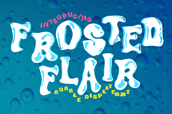 Frosted Flair: A Playful Display Font That Lifts Digital Branding