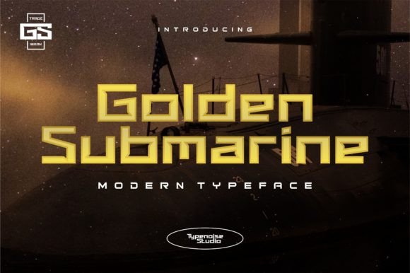 Golden Submarine: A Display Font That Adds Warmth and Character to Your Brand