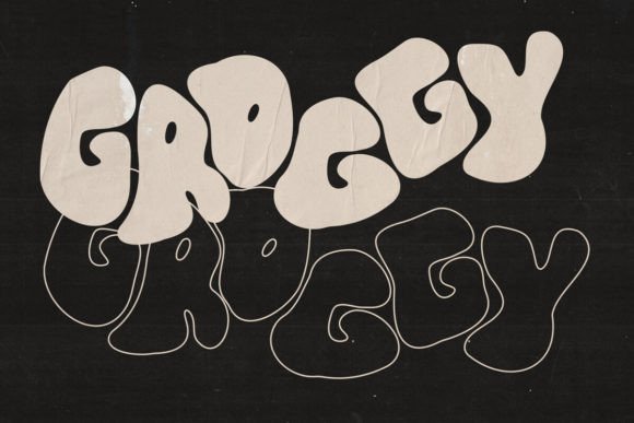 Groggy Font: Bold, Playful Display Type for Campaign Headlines