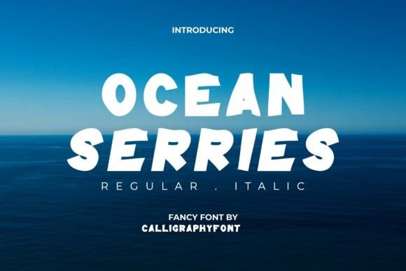 Ocean Serries: A Holiday-Ready Display Font for Scroll-Stopping Campaigns