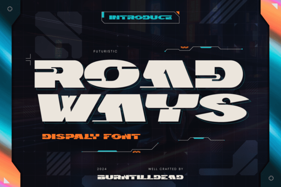 Roadways Font: A Modern Display Typeface for Small Business Branding