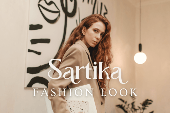 Sartika: A Modern Display Font for Editorial Charm