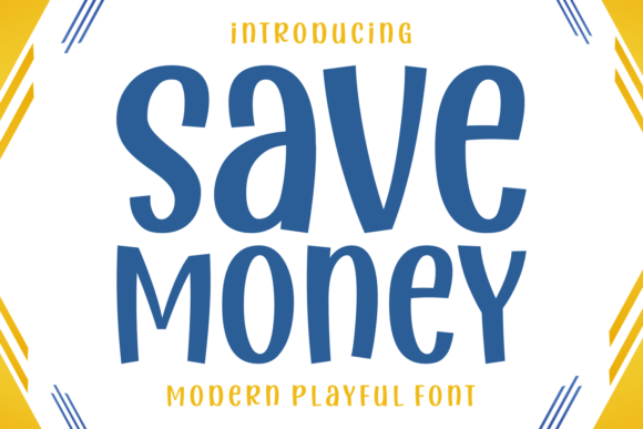 Save Money: A Display Font That Feels Like a Thoughtful Pause
