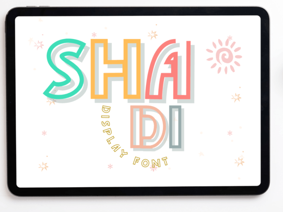 Shadi: A Display Font That Earns Its Space