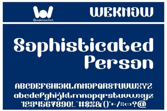 Sophisticated Person