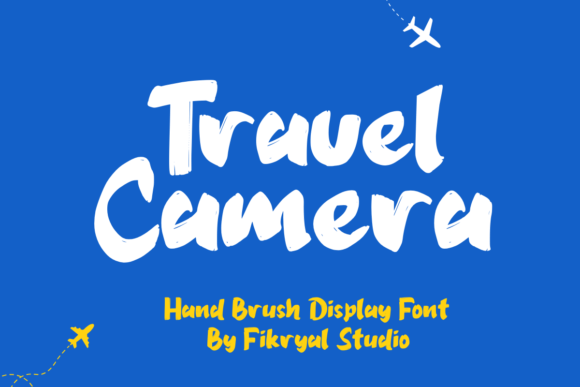 Travel Camera: A Display Font That Captures Attention
